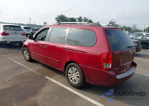 2011 Kia Sedona Lx из США, поврежденный, VIN KNDMG4C77B6411697